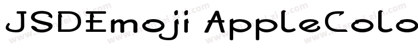 JSDEmoji AppleColorE字体转换